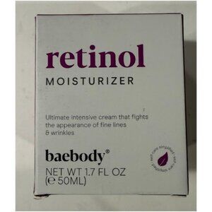 Baebody Retinol Moisturizer Cream 1.7 OZ For Face Neck and Decolletage